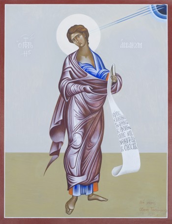 AArchangel Michael, 70 x 50 cm, egg tempera and gold on prepared wood, 2019.